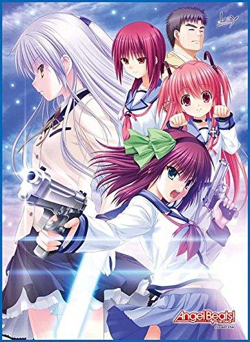 Angel Beats! 1st Beat Kanade, Yui, Yuri, Masami & Matsushita Character Cloth Play Mat