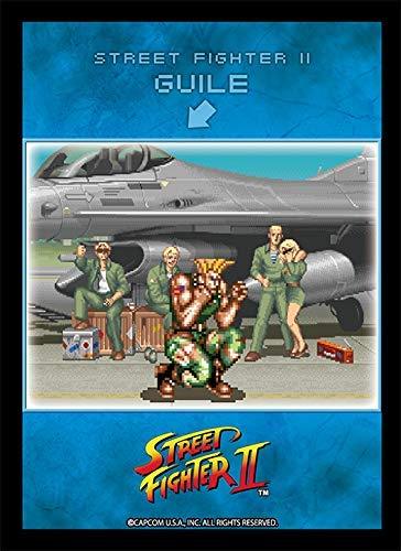 Street Fighter II Waiting Guile Character Sleeves 80CT