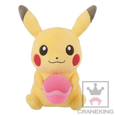 Pokemon Pikachu & Poffin Pokemonlife@enjoy eating 12" HQ Plush Doll Toy