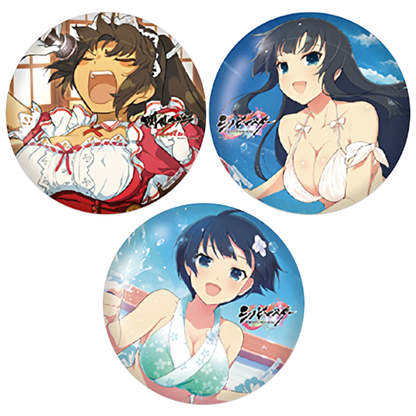 Senran Kagura Adores Burst Re: Newal Homura Limited Character Can Badge