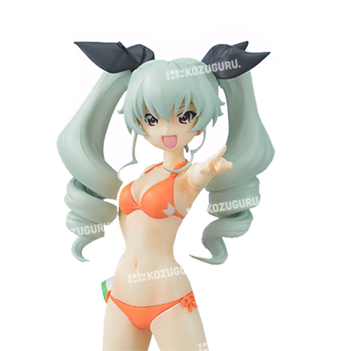 Girls und Panzer Anchovy Theater Ver. Summer Beach Prize Figure