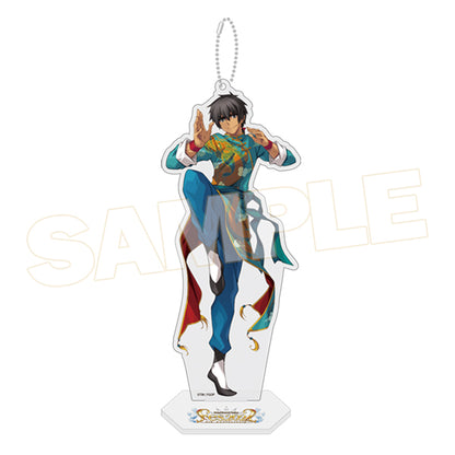 Fate/Grand Order Fes 2022 Arash Character Ball-Chain Key Chain Acrylic Stand