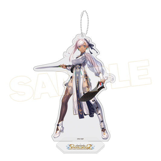 Fate/Grand Order Fes 2022 Miyamoto Musashi Character Ball-Chain Key Chain Acrylic Stand