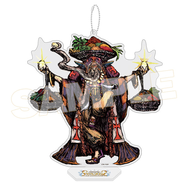 Fate/Grand Order Fes 2022 Christopher Columbus Character Ball-Chain Key Chain Acrylic Stand