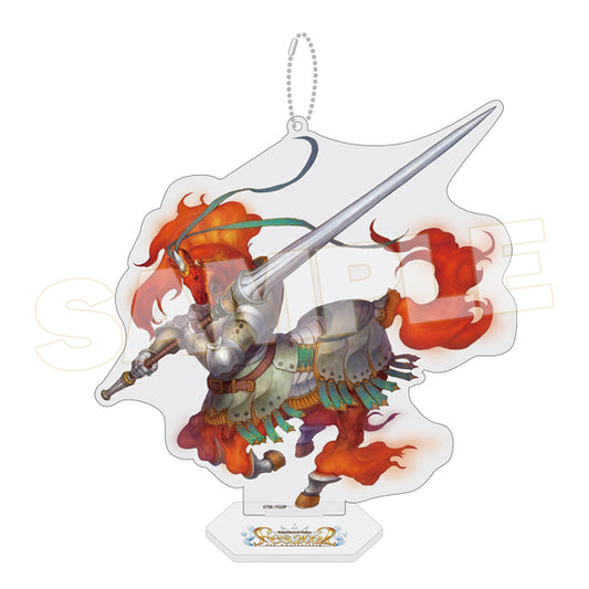 Fate/Grand Order Fes 2022 Red Hare Character Ball-Chain Key Chain Acrylic Stand