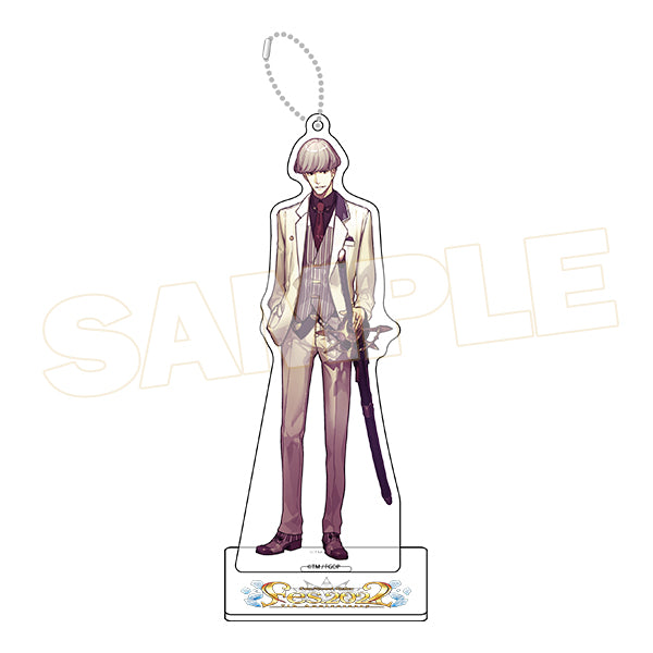 Fate/Grand Order Fes 2022 Watanabe no Tsuna Character Ball-Chain Key Chain Acrylic Stand