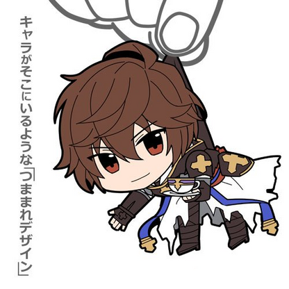 Granblue Fantasy Sandalphone Cospa Tsumamare Pinch Rubber Strap Mascot