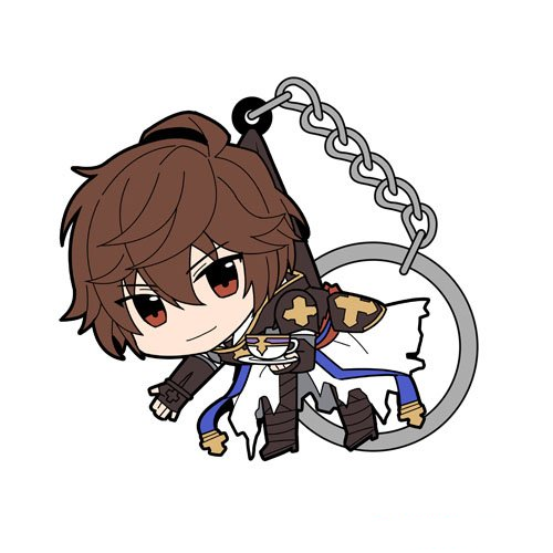 Granblue Fantasy Sandalphone Cospa Tsumamare Pinch Rubber Key Chain