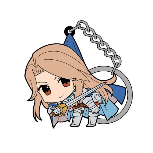 Granblue Fantasy Catalina Cospa Tsumamare Pinch Rubber Key Chain