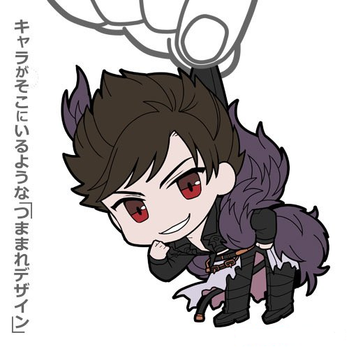 Granblue Fantasy Belial Cospa Tsumamare Pinch Rubber Strap Mascot