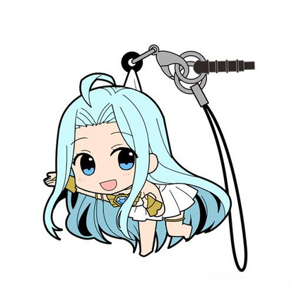 Granblue Fantasy Lyria Cospa Tsumamare Pinch Rubber Strap Mascot